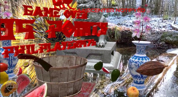 Fruit Warrior AR - Game Still